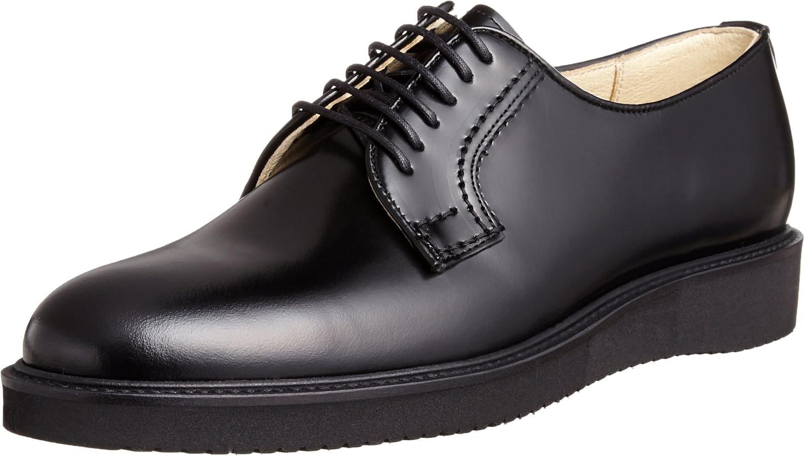 Amazon | [ハルタ] ポストマンシューズ ビブラムソール レースアップ