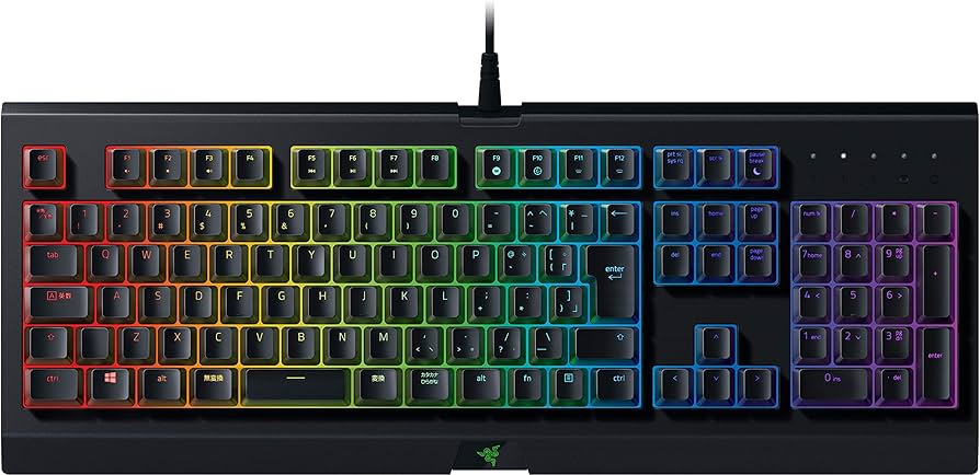 Amazon.co.jp: Razer Cynosa Chroma JP Membrane Gaming Keyboard