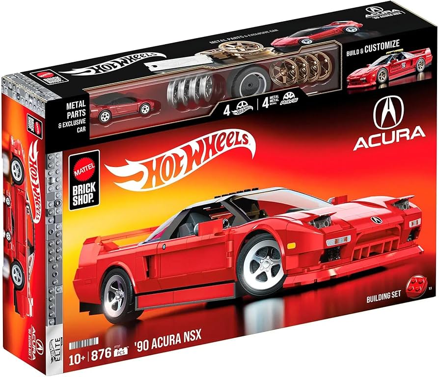 Amazon | ホットウィール 1/16 ホンダ アキュラ NSX 1990 組立キット