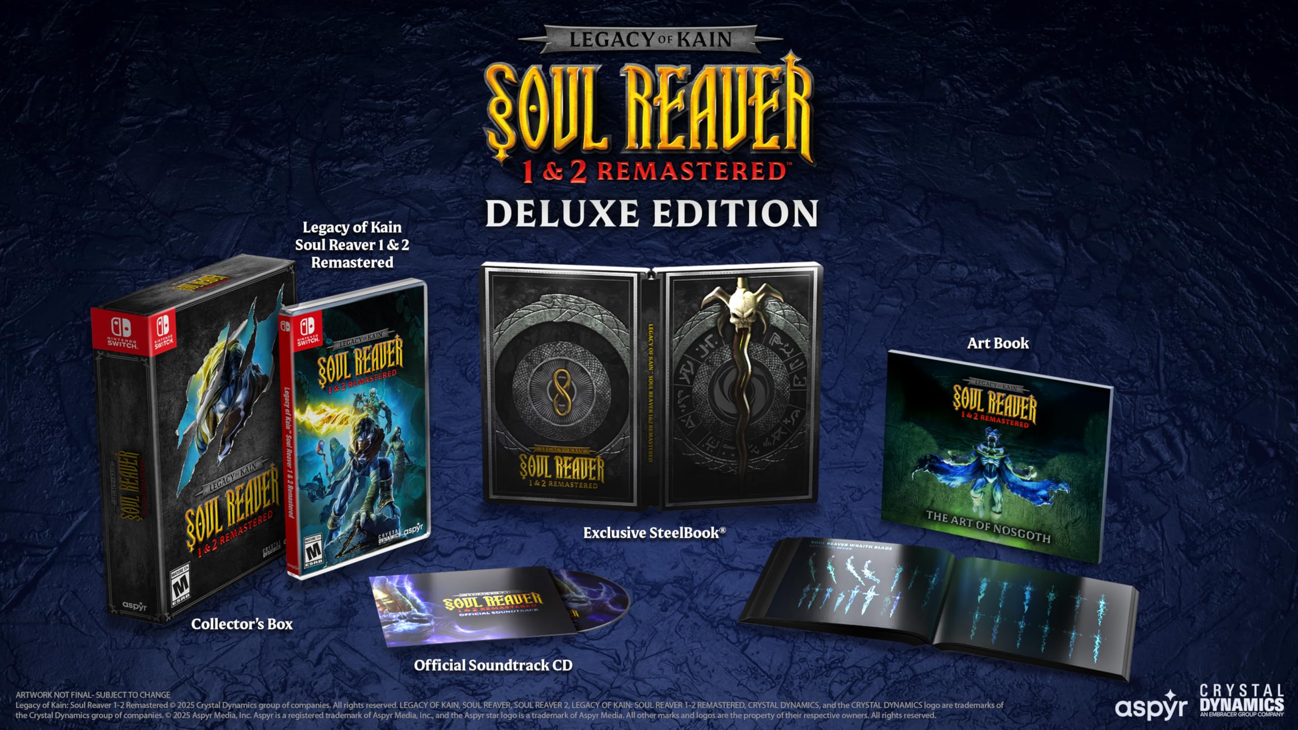 Amazon.com: Legacy of Kain™ Soul Reaver 1&2 Remastered Deluxe