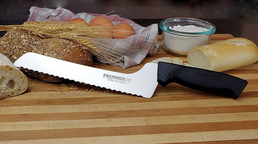 Amazon | Ergo Chef Prodigy 鋸歯状ブレッドナイフ オフセットハンドル
