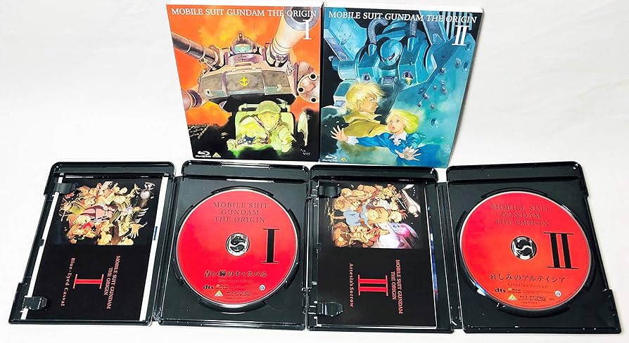 Amazon.co.jp: Blu-ray 機動戦士ガンダム THE ORIGIN 全6巻セット : DVD