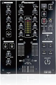 Amazon.com: Pioneer DJM-350 DJM-350 2-Channel DJ Performance Mixer