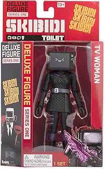 Amazon.co.jp: Skibidi トイレ デラックス フィギュア TV ウーマン