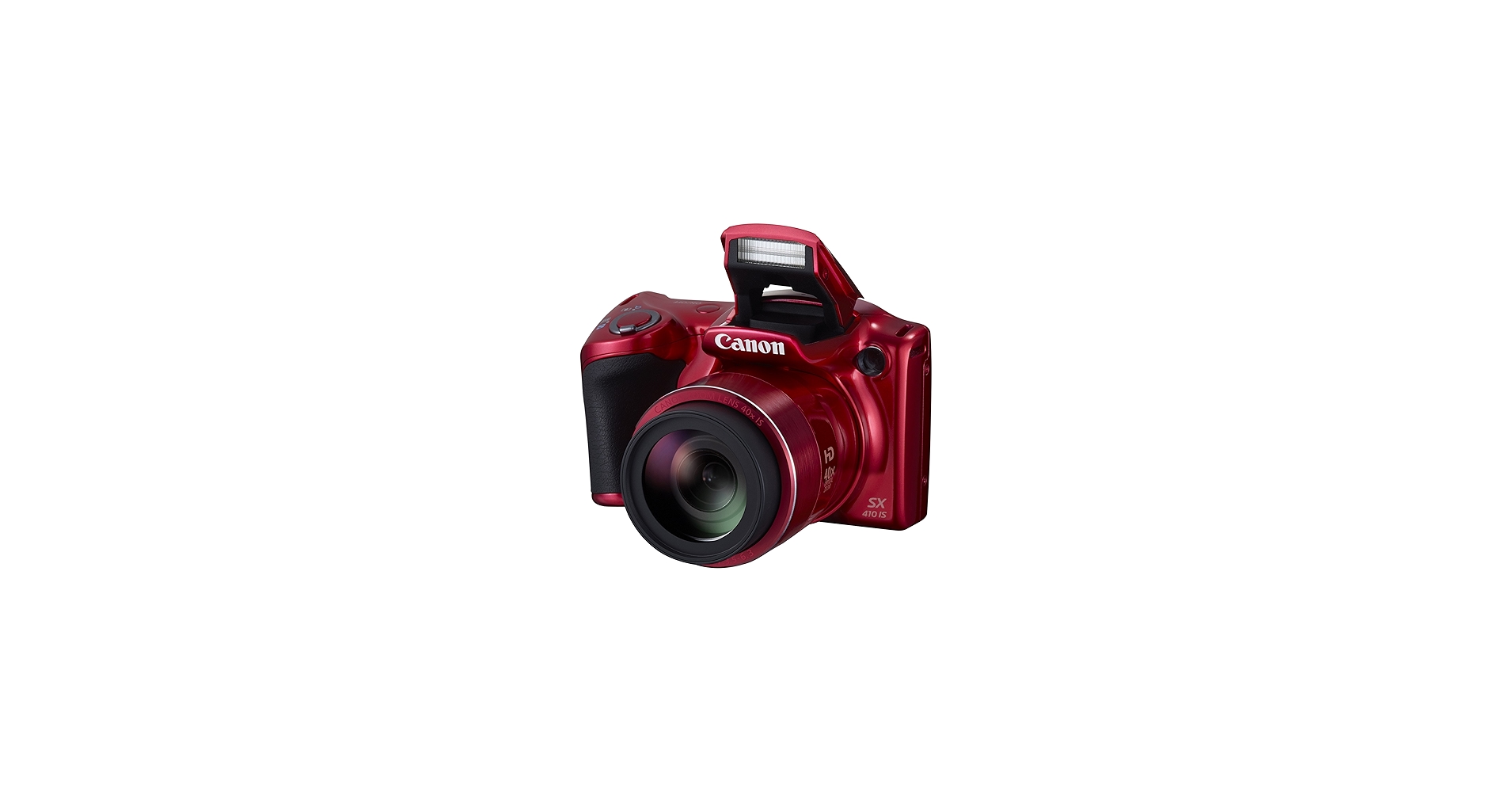 Amazon.com: Canon PowerShot SX410 is (Red) : Office Products