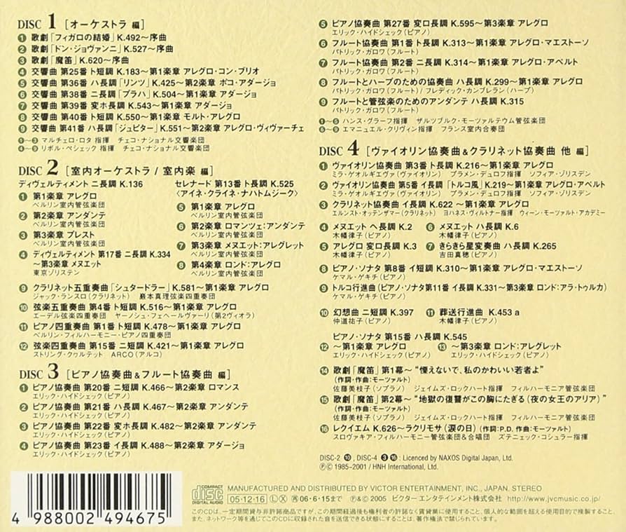 Amazon.co.jp: ベスト・オブ・ベスト・モーツァルト: ミュージック