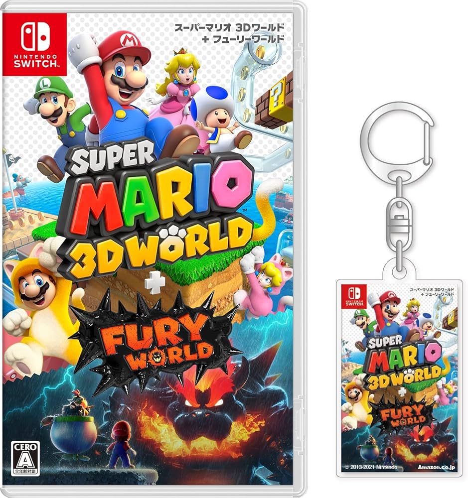 Amazon.co.jp: スーパーマリオ 3Dワールド + フューリーワールド