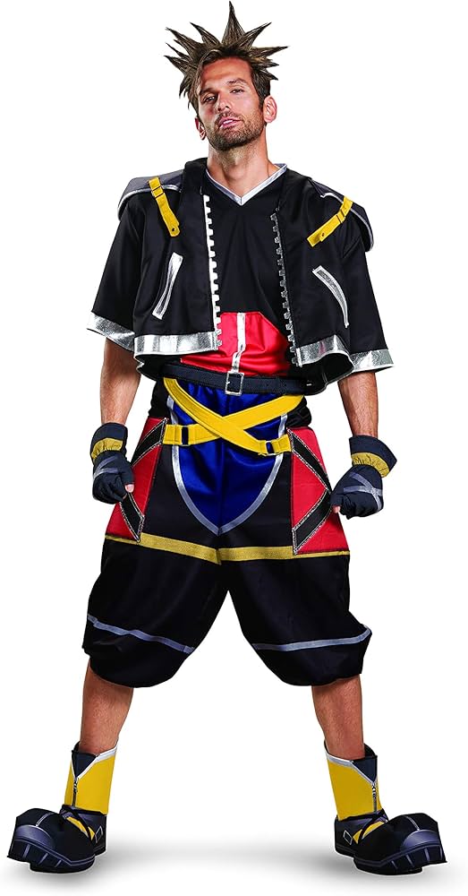 Amazon.co.jp: キングダムハーツ コスプレ 衣装 ソラ コスチューム