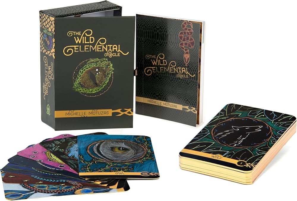 The Wild Elemental Oracle: (Oracle Kit Box Set with 44 Cards and