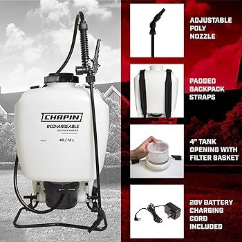 Amazon.com : Chapin International 60124 4-Gallon 20V Internal