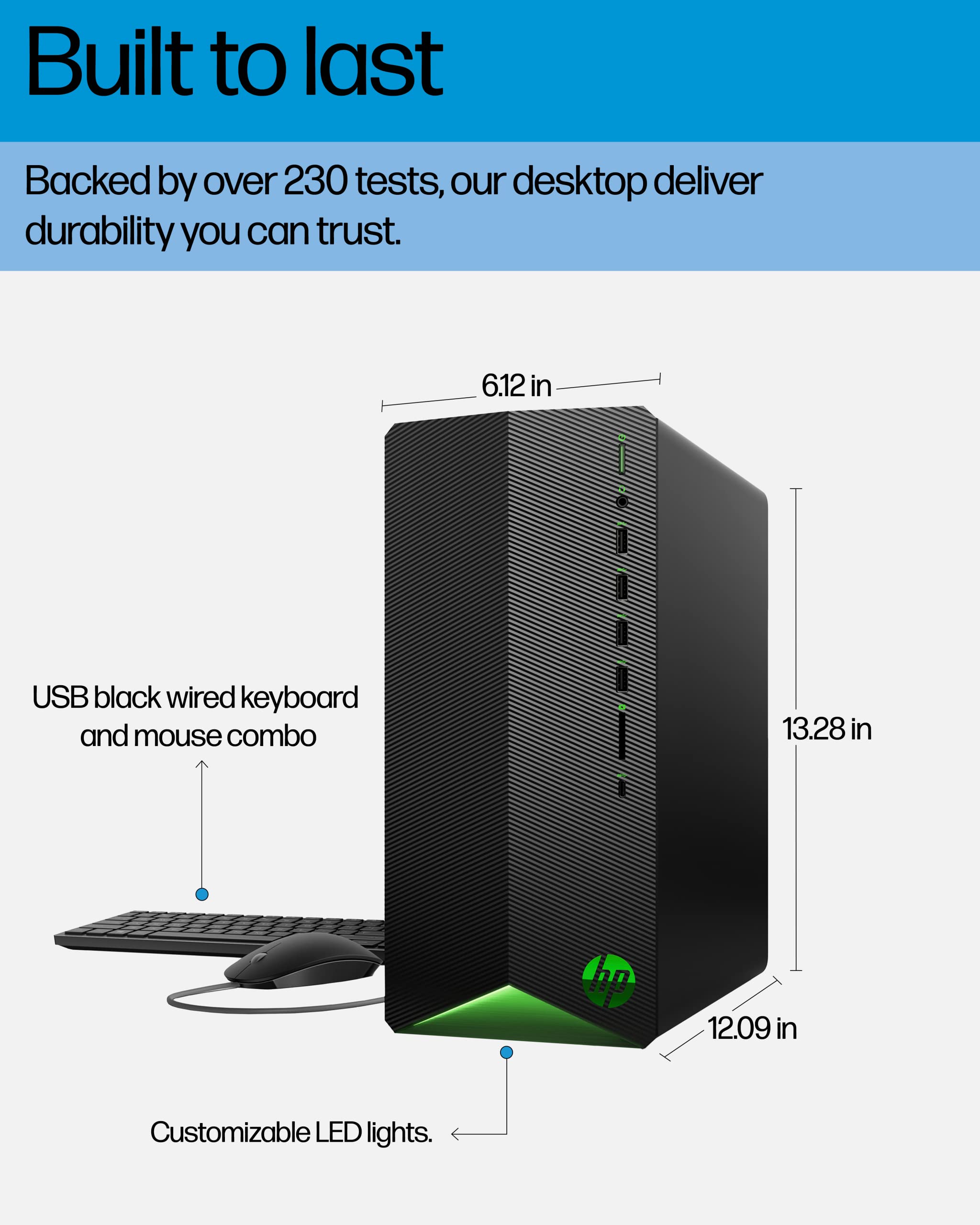 Amazon.com: HP Pavilion Gaming Desktop, AMD Ryzen 7 5700G