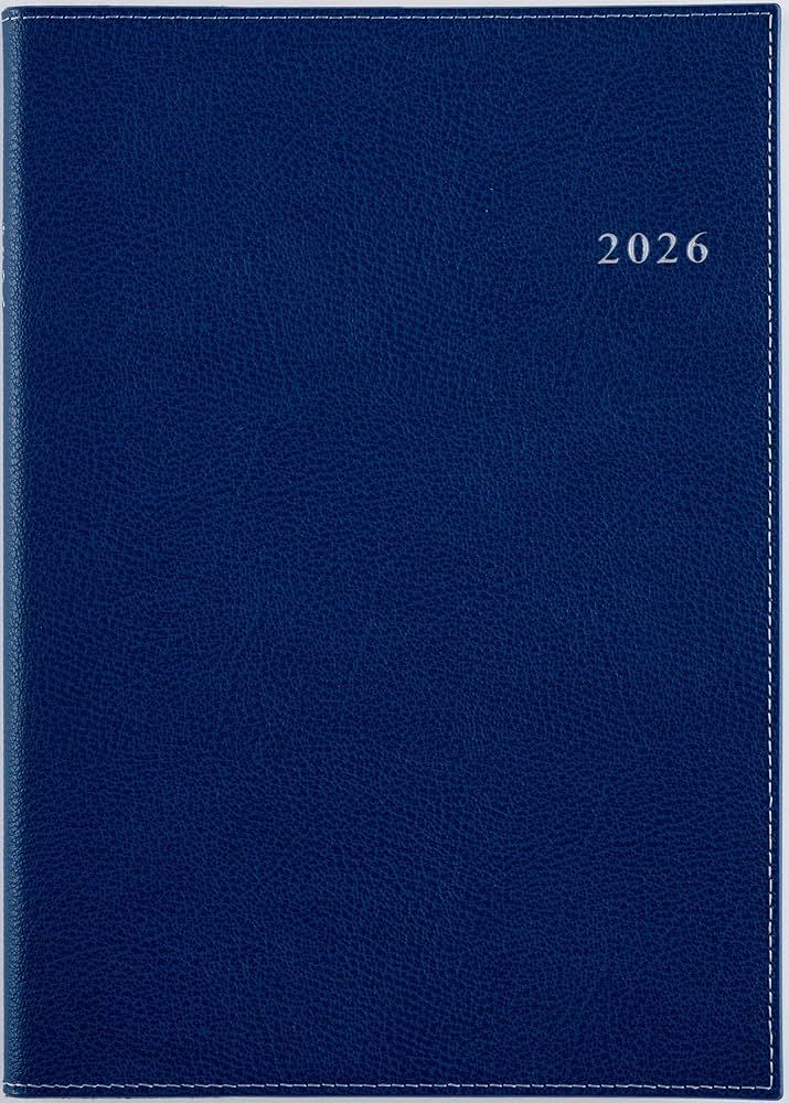 Amazon.co.jp: 高橋 手帳 2026年 A5 ウィークリー デスクダイアリー 紺