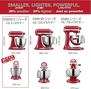 Amazon | キッチンエイド(Kitchen Aid) KitchenAid 3.5QTスタンド