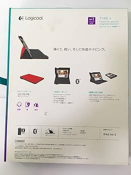 Amazon.co.jp: LOGICOOL キーボード⼀体型保護ケース for iPad Air 2