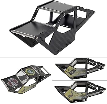 Amazon | MEUS Racing SCX24 LCG シャーシ カーボンファイバー