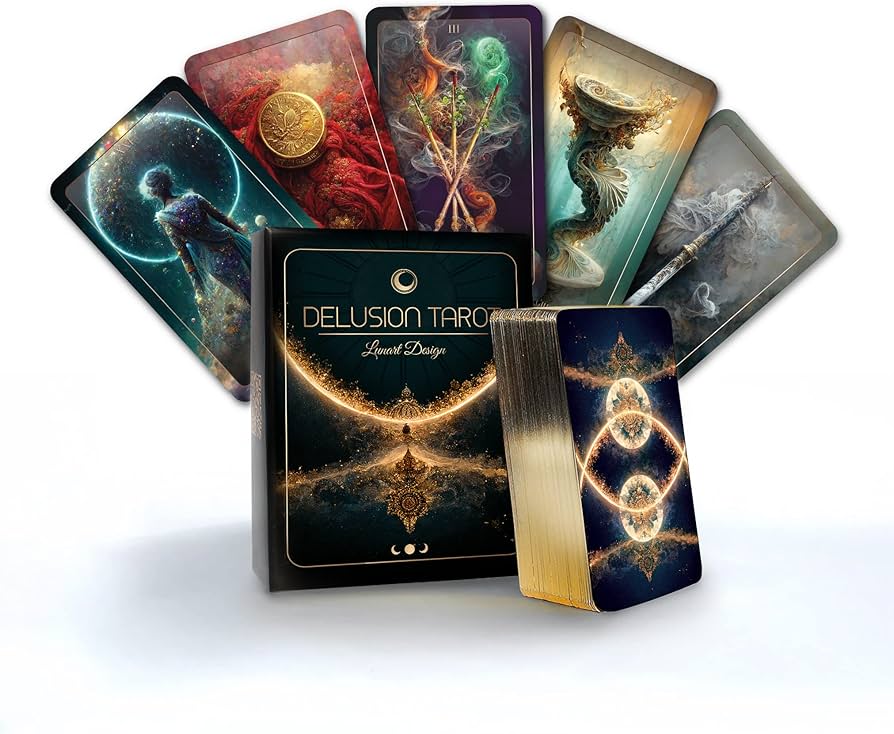 Amazon.co.jp: Lunart Design Delusion タロットデッキ:ユニークな