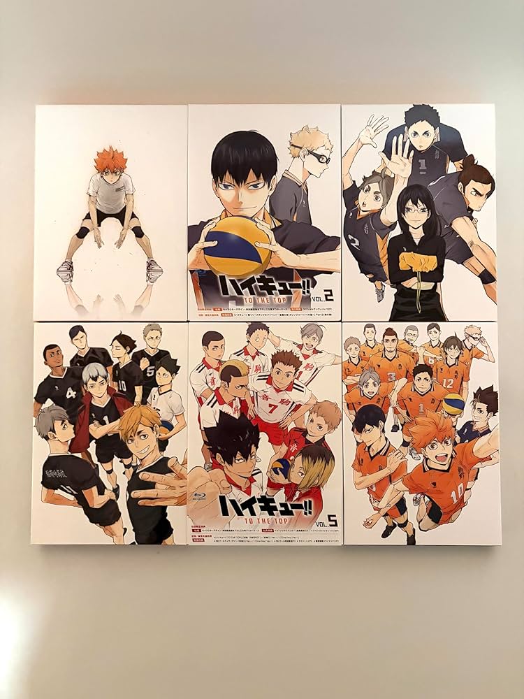 Amazon.co.jp: 【Blu-ray】ハイキュー!! TO THE TOP 初回限定版 全6巻