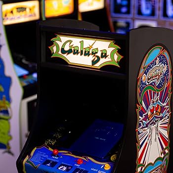 Amazon.com: Quarter Arcades Official Galaga 1/4 Sized Mini Arcade