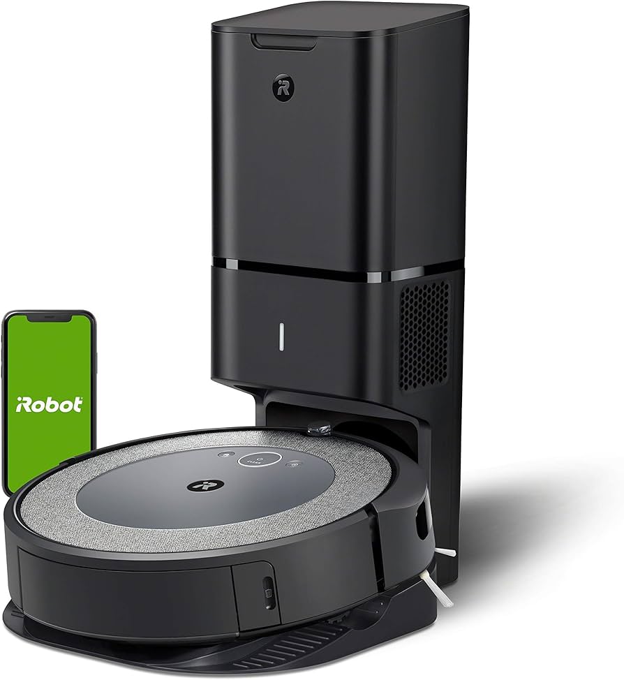 Amazon.com - iRobot Roomba i3 Wi-Fi Robot Vacuum + Automatic Dirt
