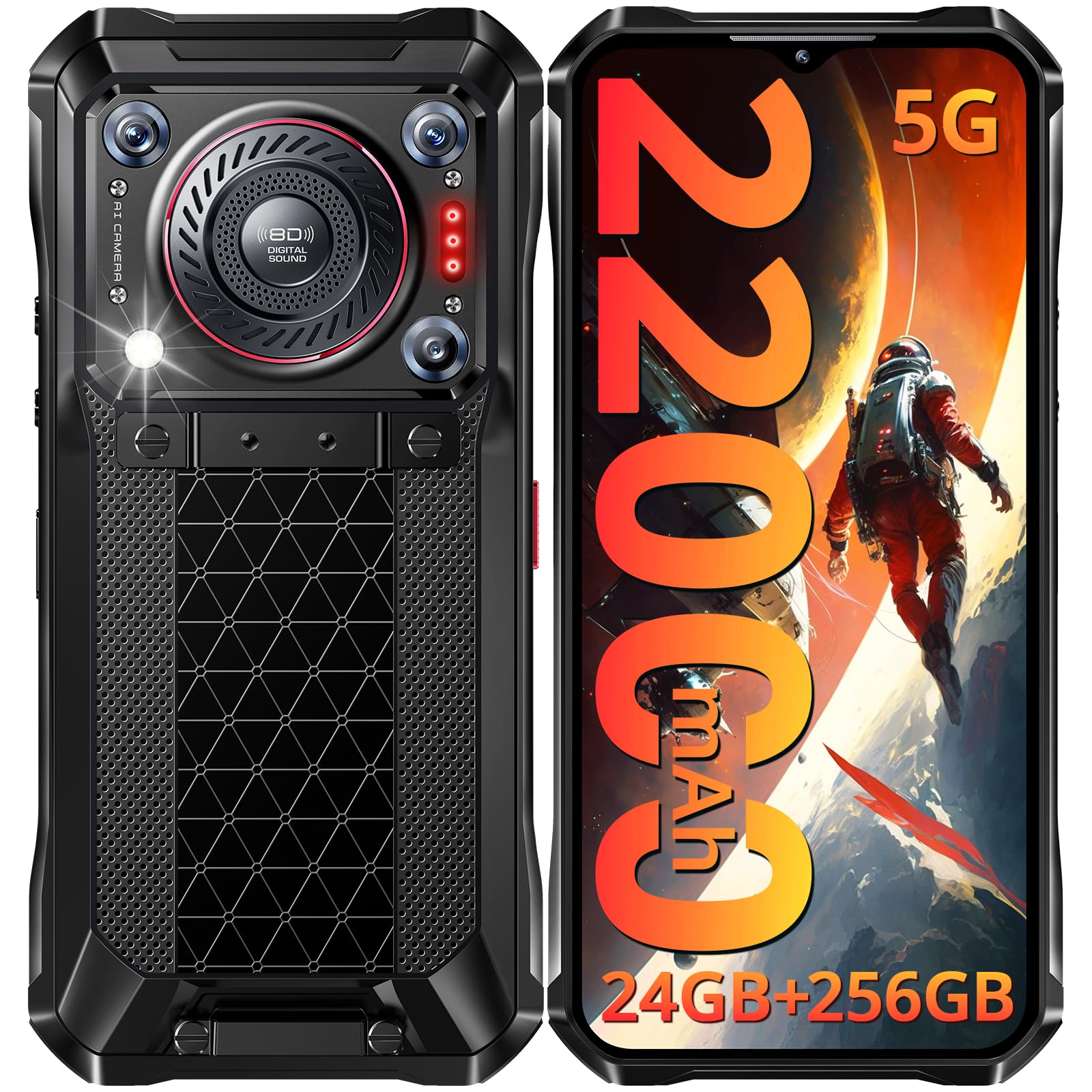 Amazon | [2024 新登場 5G]OUKITEL WP33PRO SIMフリー スマホ 本体