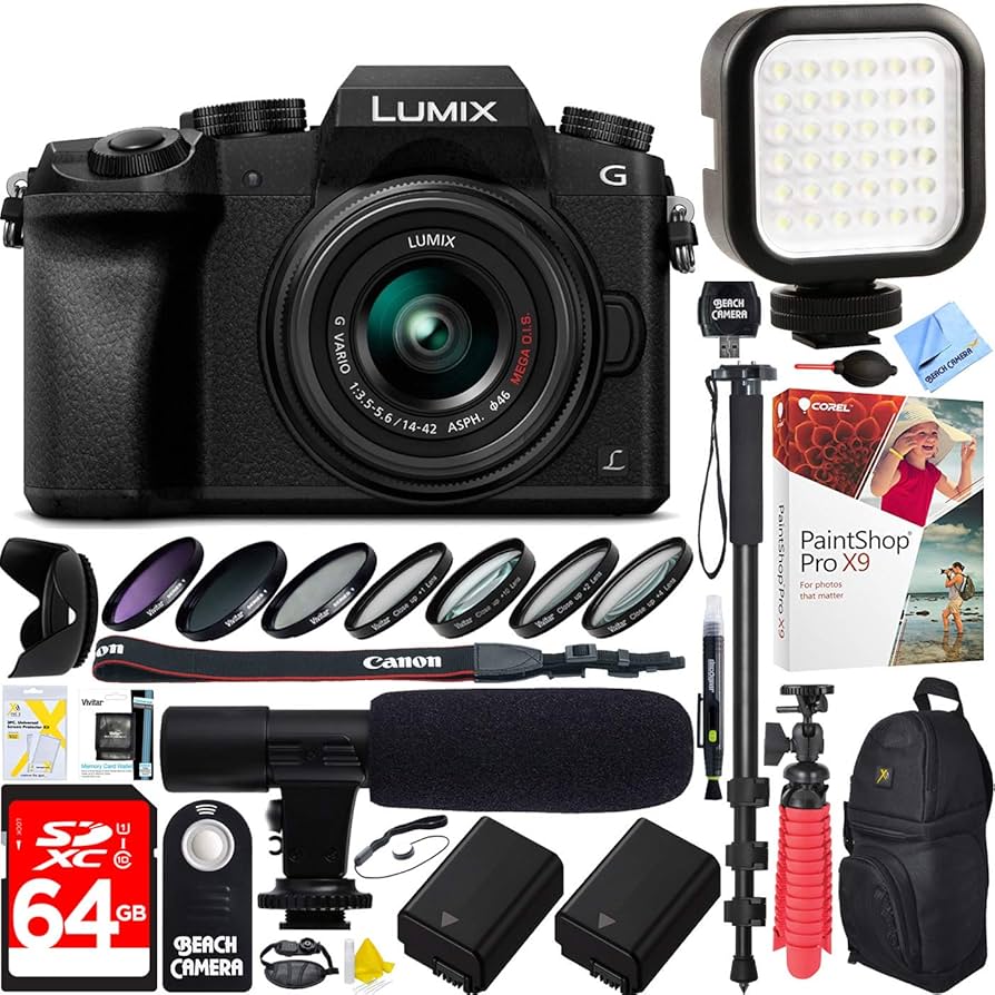 Amazon.com : Panasonic LUMIX G7 Interchangeable Lens 4K Ultra HD