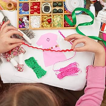 Amazon.com: Chuangdi 88 Yards Rickrack Trim Ribbon for Sewing