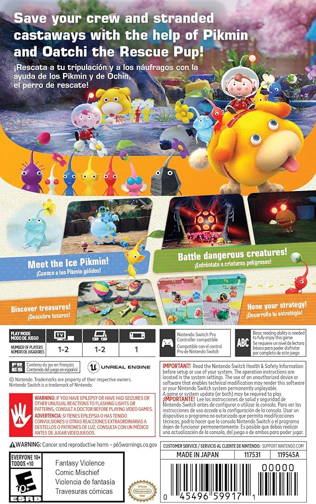 Amazon.com: Pikmin 4 - Nintendo Switch : Nintendo of America