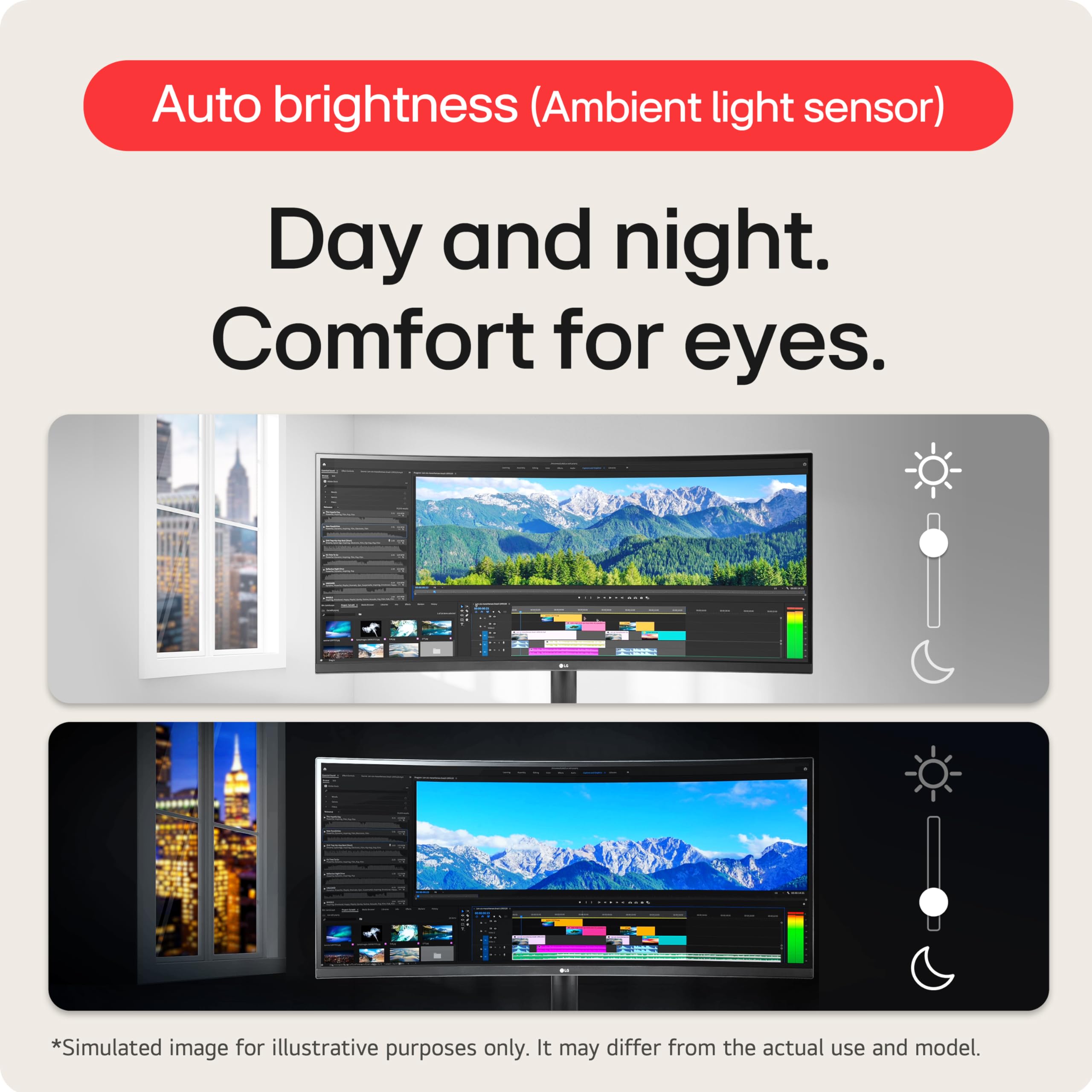 Amazon.com: LG 40WP95C-W 40'' UltraWide Curved WUHD (5120 x 2160