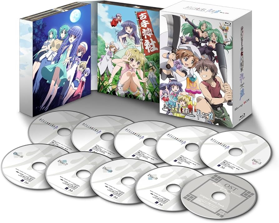 Amazon.co.jp: アニメ(ひぐらしのなく頃に礼+煌)BD-BOX [Blu-ray