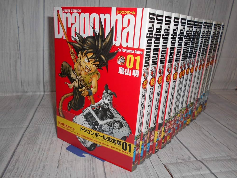 Amazon.co.jp: JC DRAGON BALL 完全版 全34巻セットA(1~17巻) : 鳥山