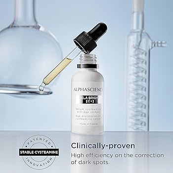 Amazon.com: ALPHASCIENCE Mela Bright [C+] Serum - Helps Enhance