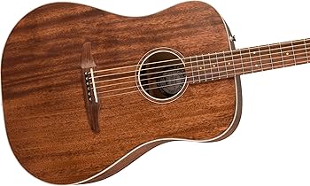 Amazon.com: Fender All-Mahogany Redondo Special Acoustic Guitar