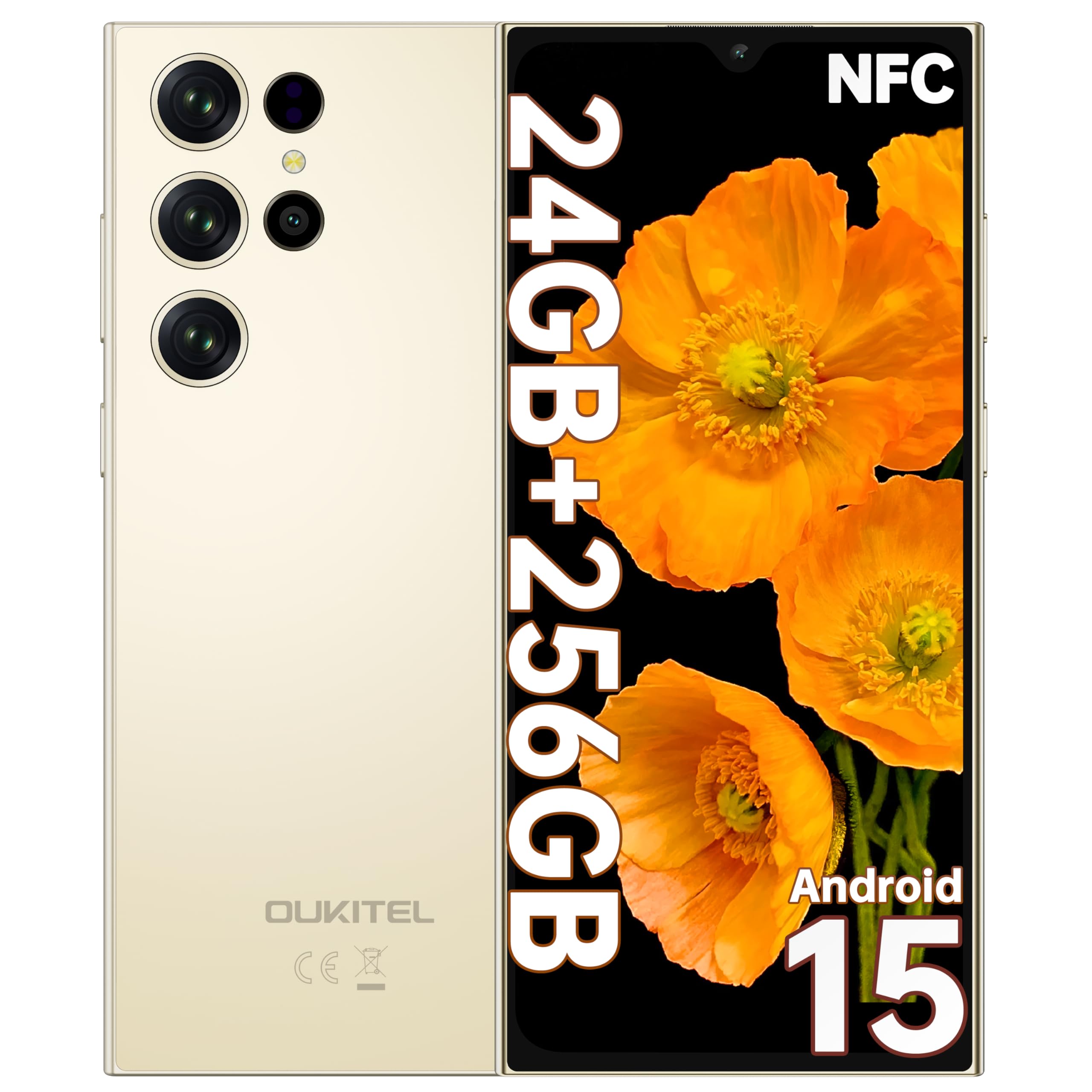 Amazon.com: OUKITEL C61 Pro Phone Unlocked - Android 15 Cell Phone