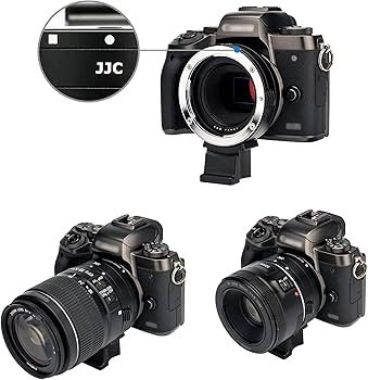 Canon EF 50mm f/1.18 STM + クロップマウントアダプター Amazon.com