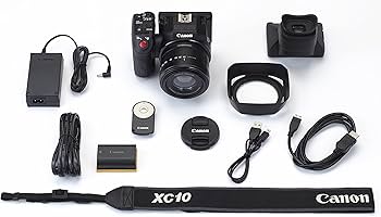 Amazon | Canon キヤノン 業務用 4K ビデオカメラ XC10 | ビデオカメラ