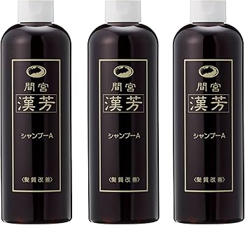 Amazon.co.jp: マミヤンアロエ 間宮漢芳シャンプーA 320ml 3本セット