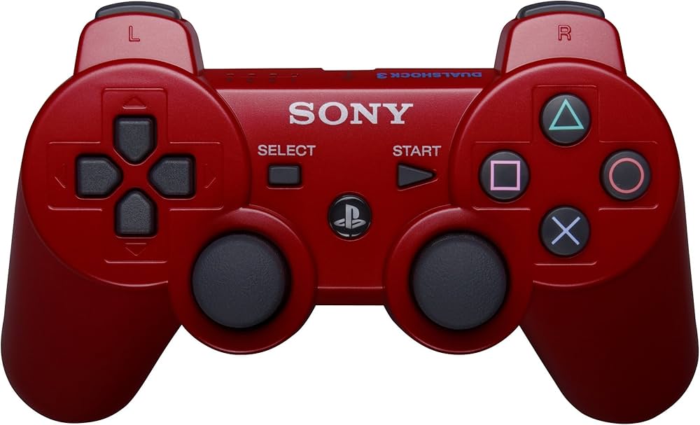 Amazon.com: PlayStation 3 Dualshock 3 Wireless Controller (Red