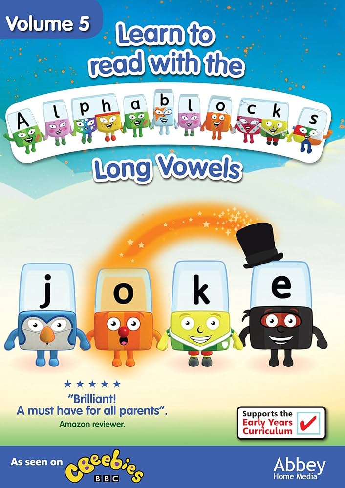 Learn To Read With The Alphablocks - Long Vowels Volume 5 [DVD