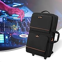 Amazon.com: Rexmica DJ Controller Bag Backpack with Wheels