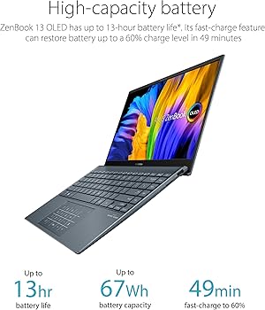 Amazon.com: ASUS ZenBook 13 Ultra-Slim Laptop, 13.3 OLED NanoEdge
