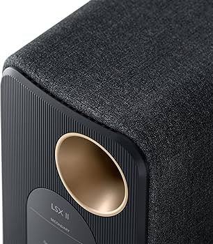 Amazon.com: KEF LSX II Wireless HiFi Speaker System (Carbon Black