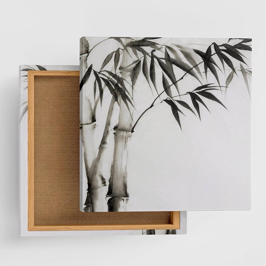 竹のデザイン アートフレーム 約30cm希少素材 竹のデザイン アート