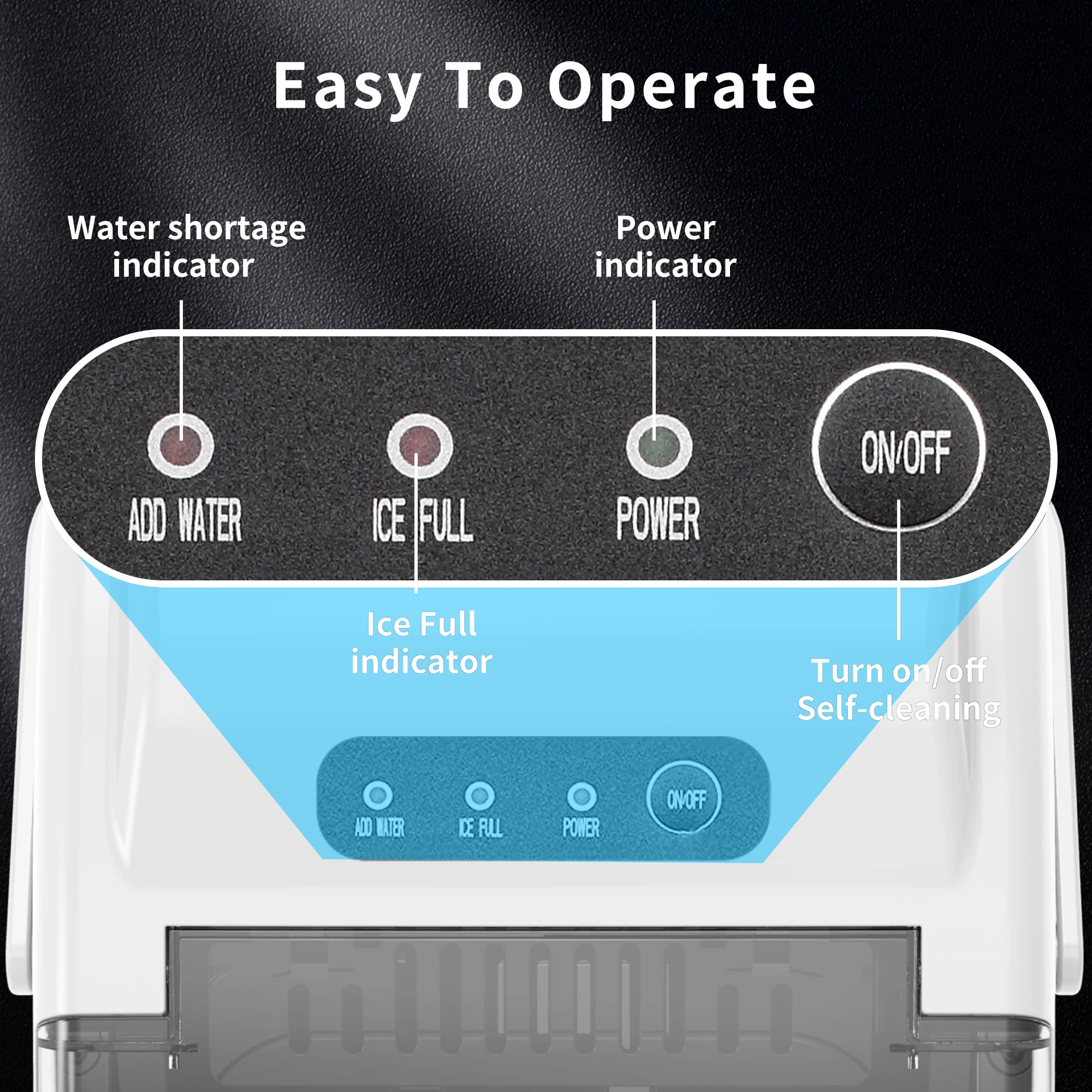 Amazon.co.jp: COWSAR 製氷機 家庭用 6分高速製氷機 自動洗浄機能 1.2L