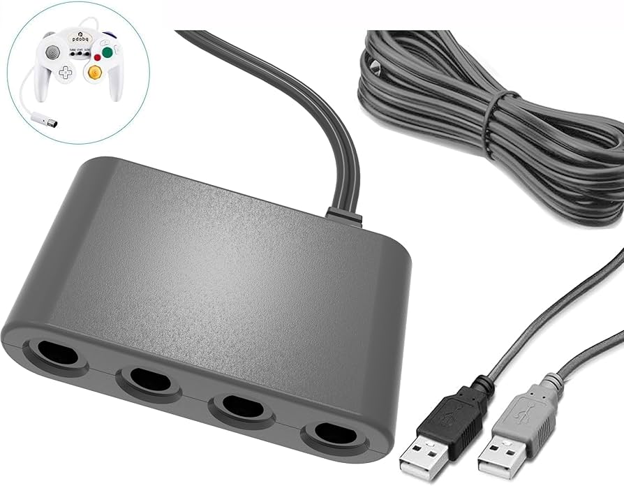 Amazon.co.jp: Switch用GCコントローラ変換アダプタ GCコントローラー