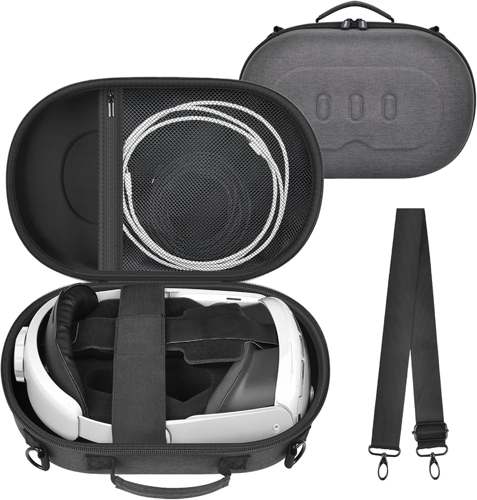 Amazon.com: VR Headset Case Compatible with Meta Quest 3S 128GB
