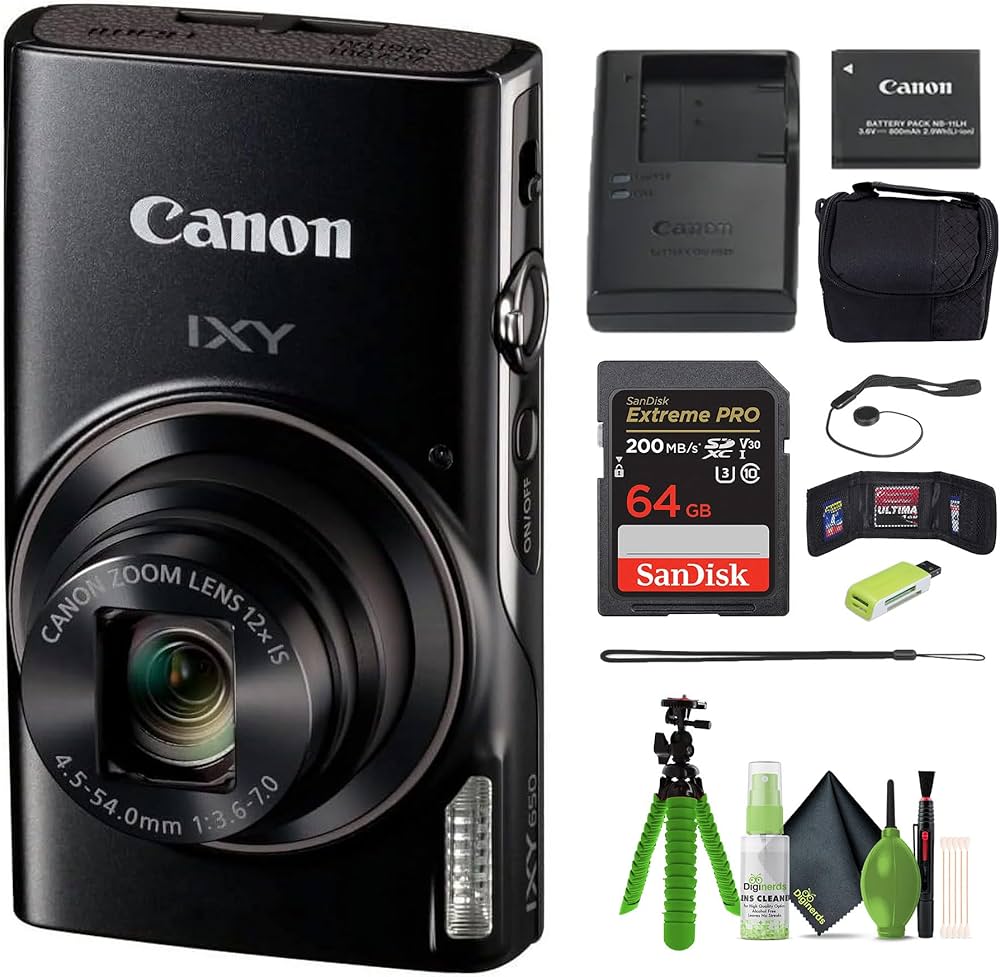 Buy Canon IXY 650 Compact Digital Camera 12x Optical Zoom IXY650