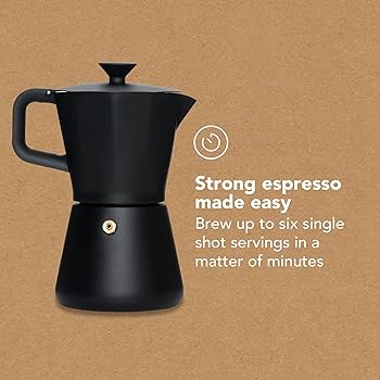 Amazon.com: MiiR New Standard Moka Pot, 10oz - Durable Coffee