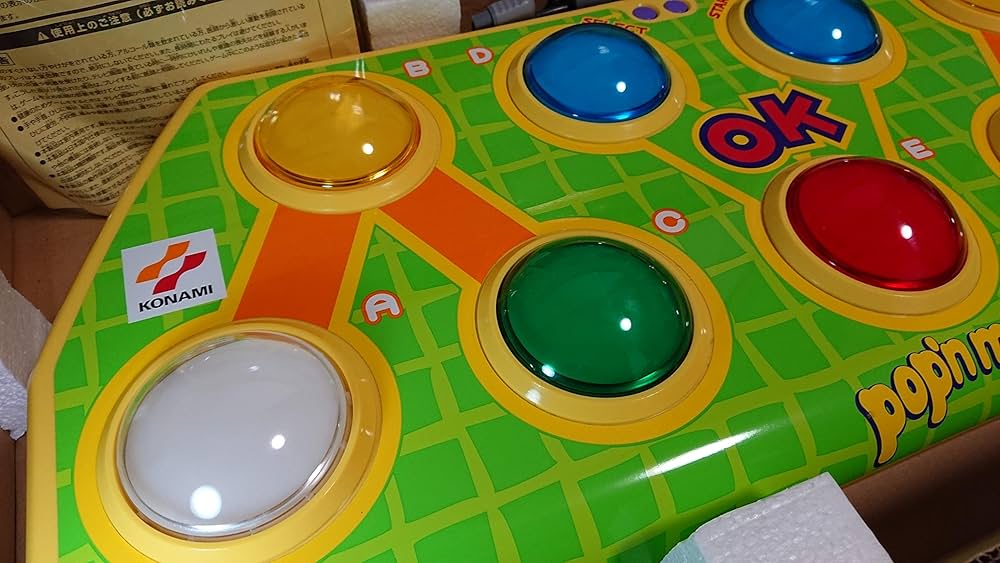 Amazon | ポップンコントローラ アーケードスタイル | 本体・周辺機器