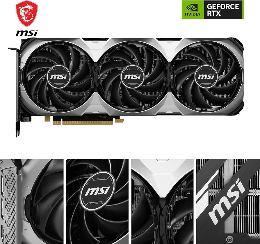 Amazon.com: MSI GeForce RTX 4060 Ti Ventus 3X 16G OC Graphics Card