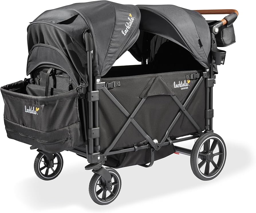 Amazon.com : Larktale Caravan Quad Stroller, 4-Seater Kids Wagon